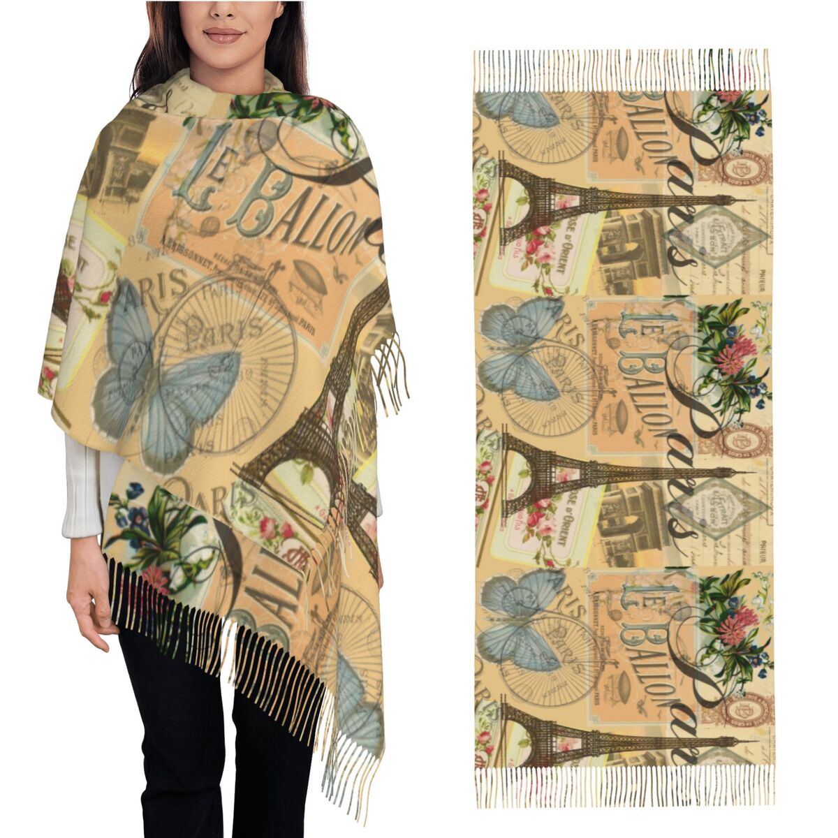 Pashmina Wrap Large - Shawl Wrap Women Winter Large Long