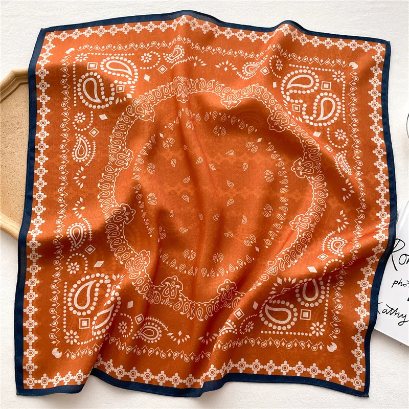 Pure Cotton Women Scarf Square - Bandana Cotton 评论和价格