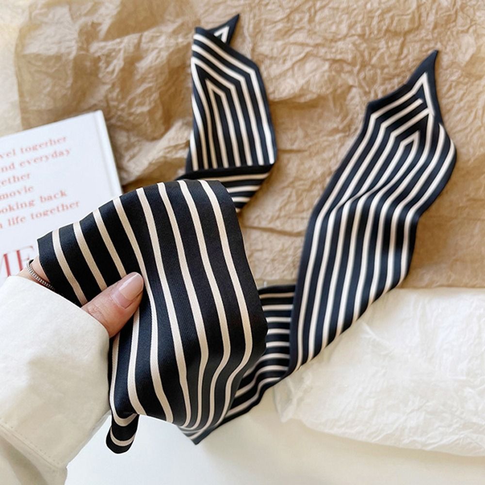 Elegant Stripe French Tie Fema - Silk Tie Striped 评论和价格