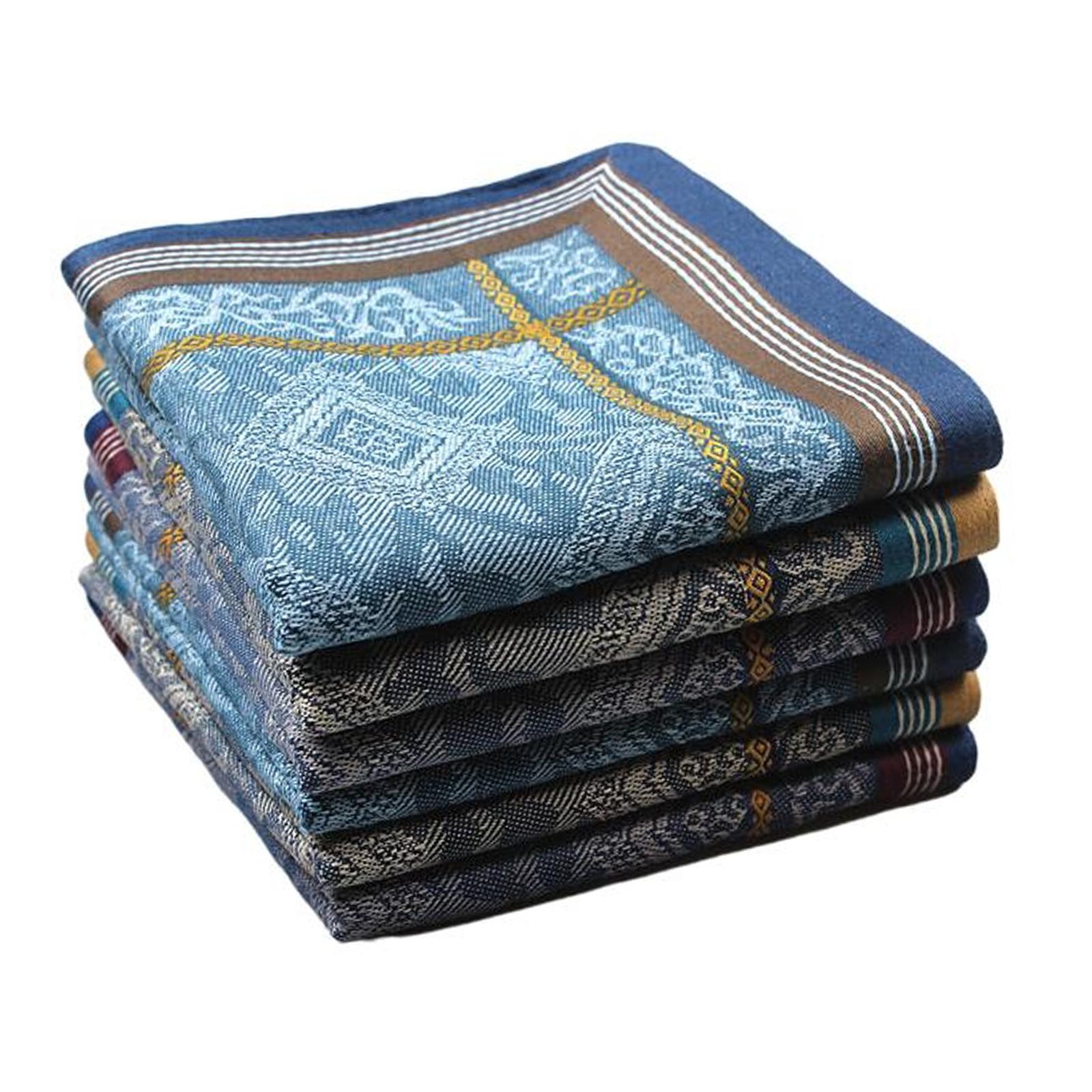 3x Mens Handkerchief Hankies P - Handkerchief Cotton Men 评论和价格
