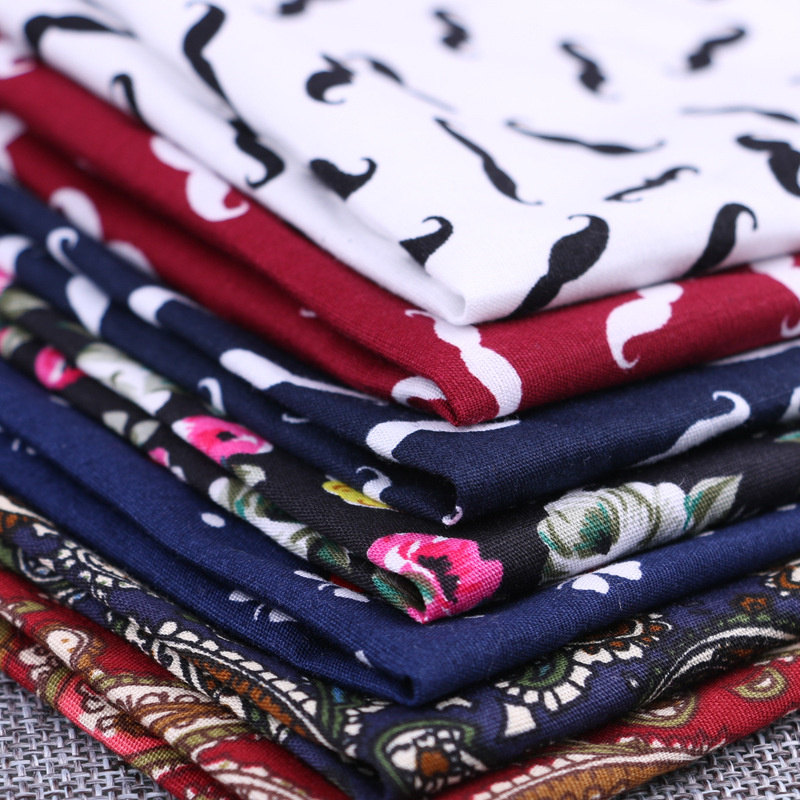 Fashion Cotton Pocket Square F - Handkerchief Cotton Men 评论和价格