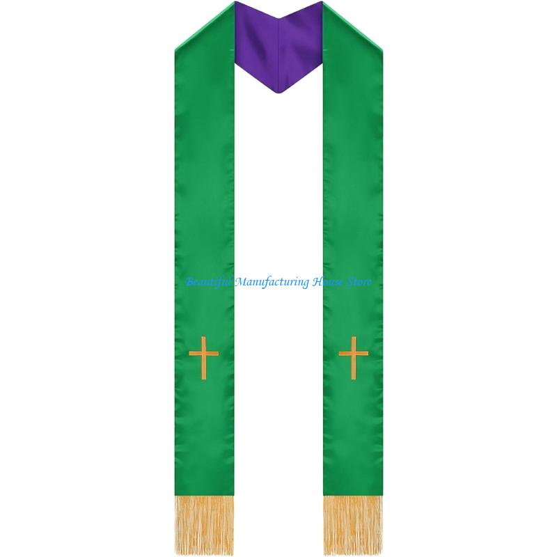 E56A Reversible Minister Stole - Stole Wedding Shawl 评论和价格