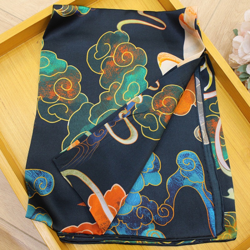 New Luxury 110x110cm Real Silk - Pashmina Wrap Large 评论和价格