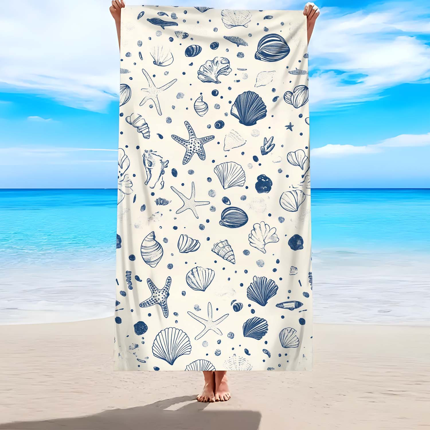 Classic Bandana Beach Towel Tr - Woven Scarf Blanket 评论和价格