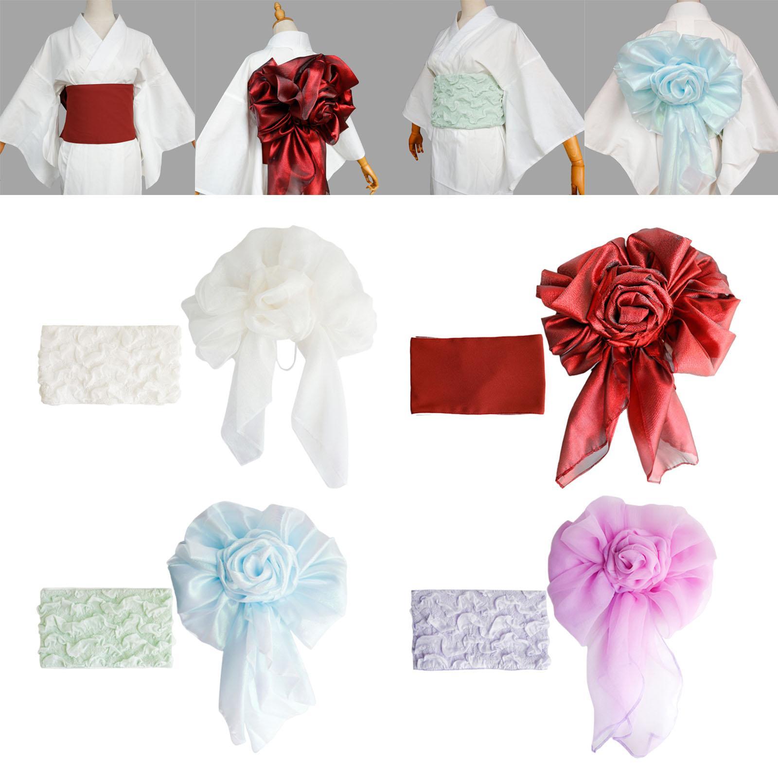 Yukata Belt Soft for Lady Wome - Bow Tie Pre Tied 评论和价格