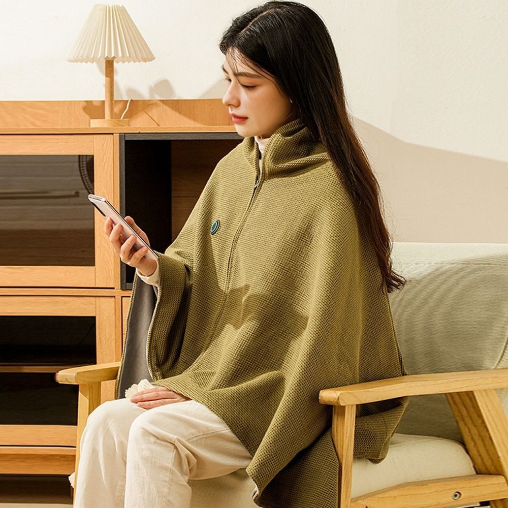 Fashion Wearable USB Electric  - Woven Scarf Blanket 评论和价格