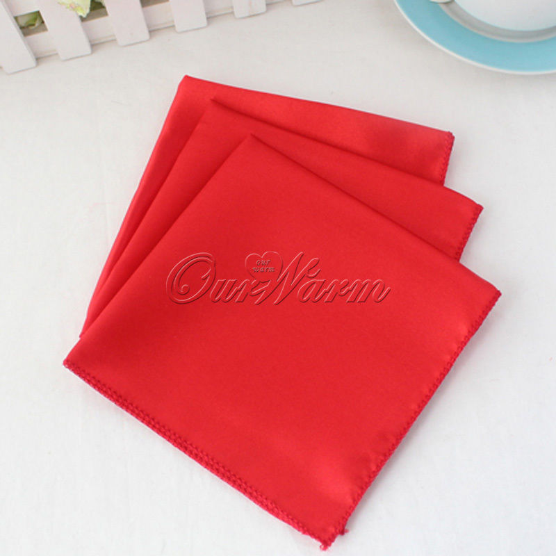 Pocket Squares for Men Polyest - Handkerchief Cotton Men 评论和价格