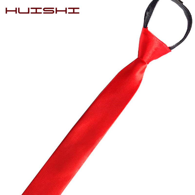 HUISHI Mens Zipper Necktie Ski - Skinny Tie Men 评论和价格