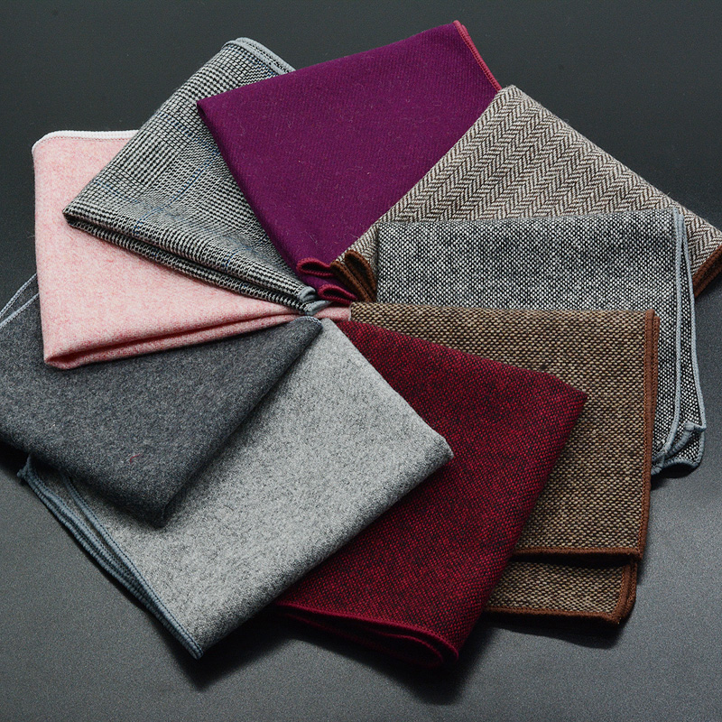 Classic Wool Pocket Square 25C - Pocket Square Set 评论和价格