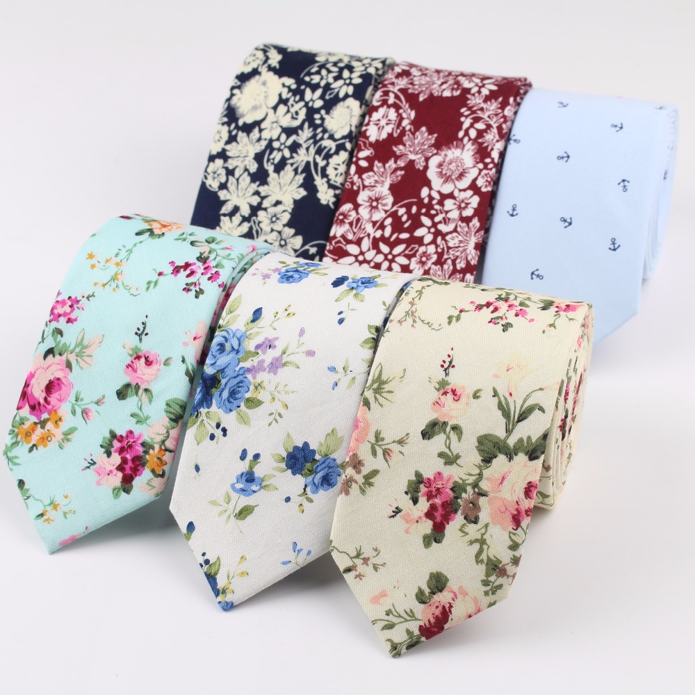 Cotton Men's Colourful Tie Tie - Skinny Tie Men 评论和价格