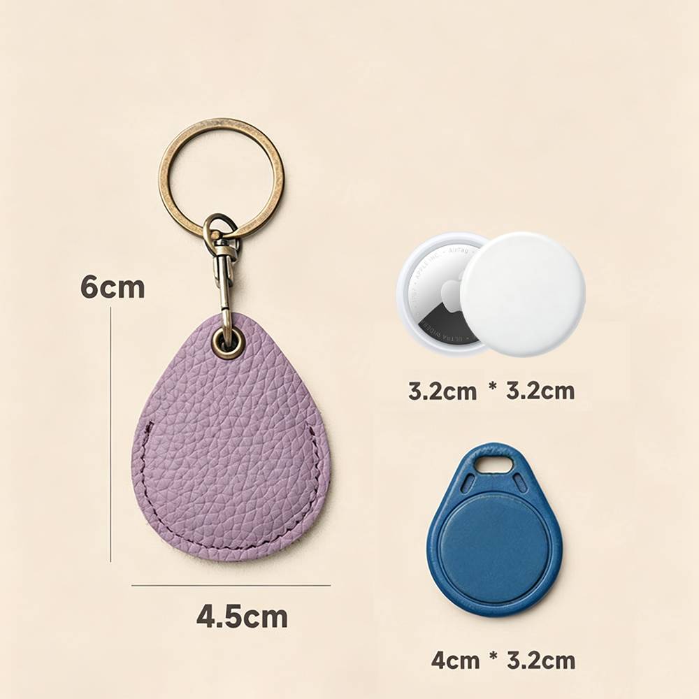 Leather Keychain Badge Holder  - Lanyard Badge Holder 评论和价格