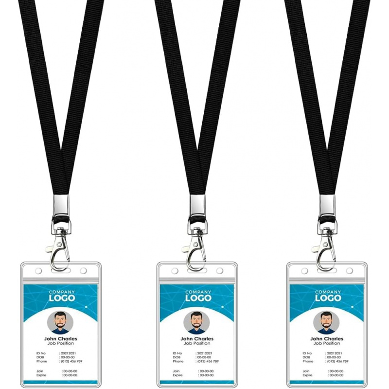 3 Pack Cruise Lanyard with ID  - Lanyard Badge Holder 评论和价格