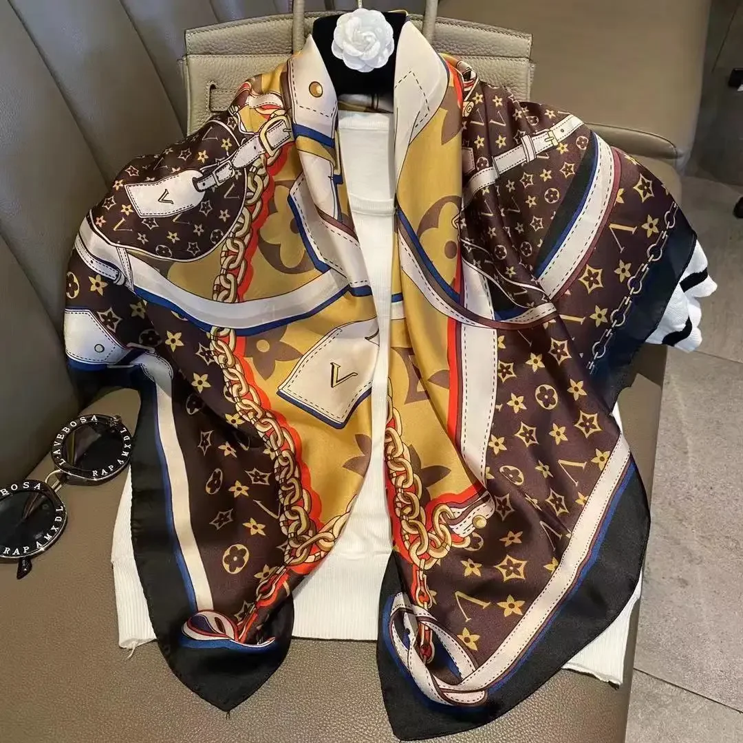 Light luxury 90 Silk scarf imi - Silk Tie Striped 评论和价格