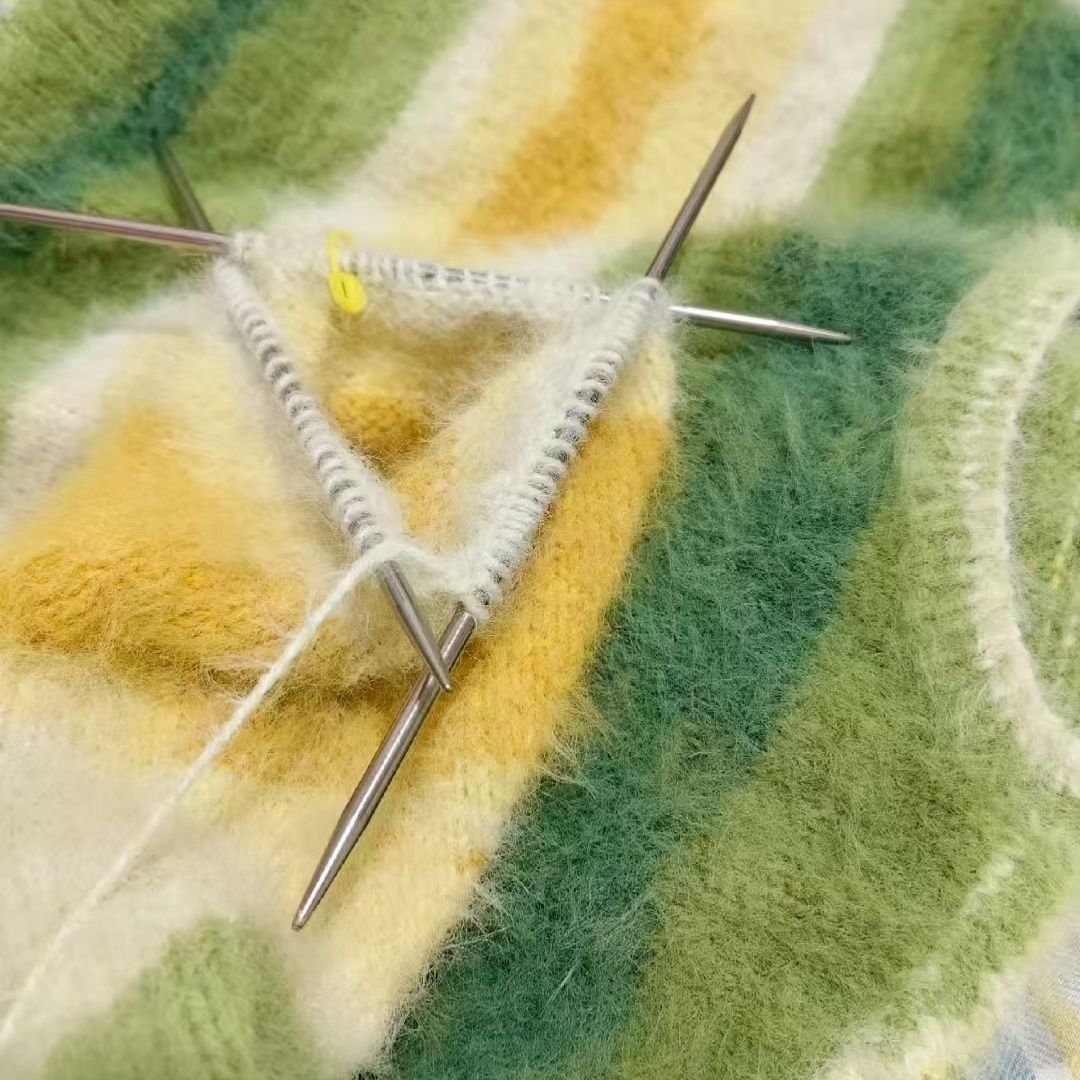 Gradient Wool Mohair Yarn Dyei - Woven Scarf Blanket 评论和价格