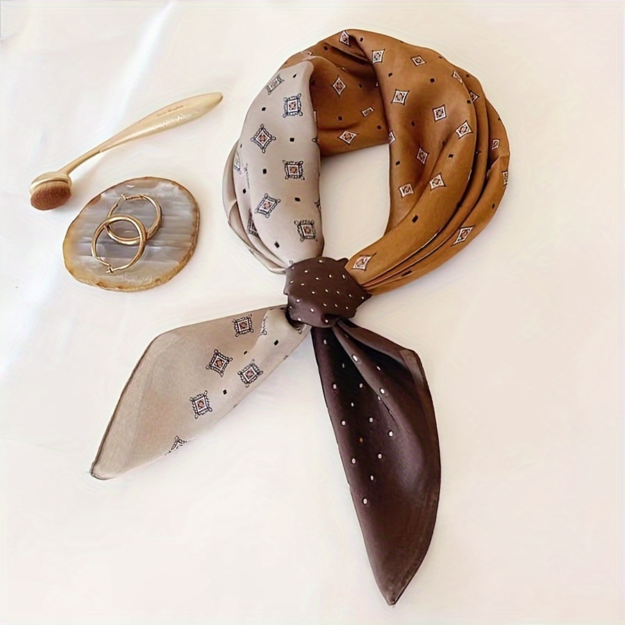 2025 New Star Designer Floral  - Scarf Silk Square 评论和价格
