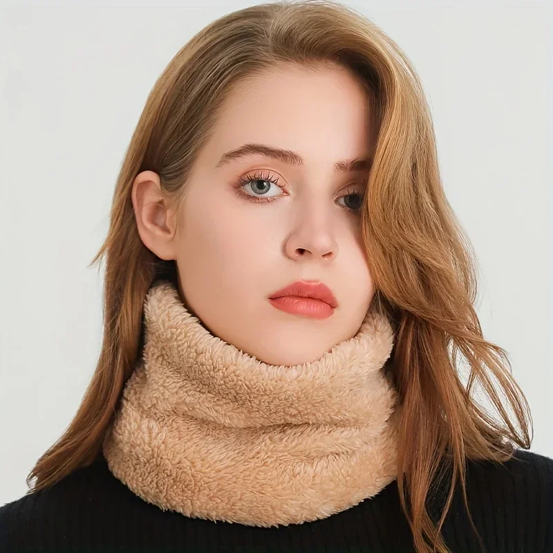 Windproof Plush Infinity Scarf - Infinity Scarf Knit 评论和价格
