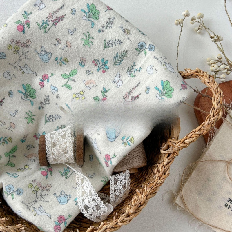 Fabrics Viscose Floral Printed - Woven Scarf Blanket 评论和价格