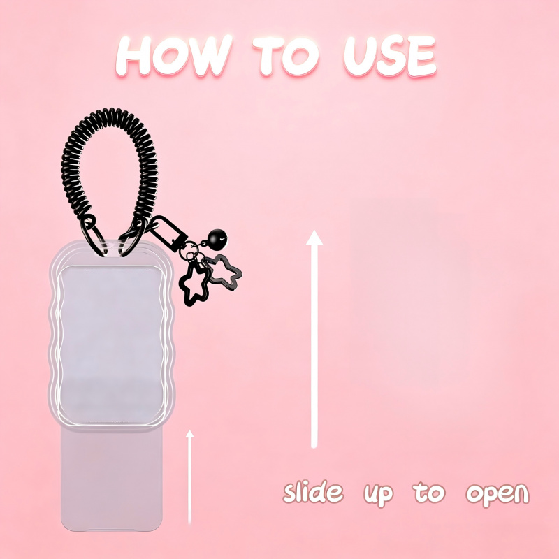 insUnique wavy edge ID card ho - Lanyard Badge Holder 评论和价格