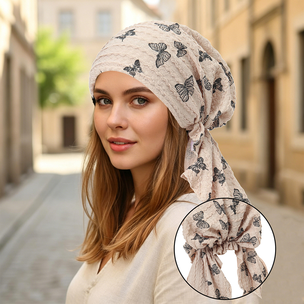 Women Muslim Hijab Caps Wrap H - Head Wrap Turban 评论和价格