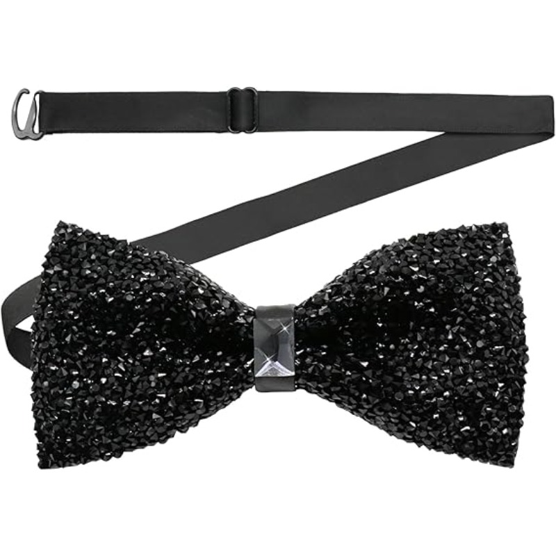 Fashion Rhinestone Bow Ties fo - Bow Tie Pre Tied 评论和价格