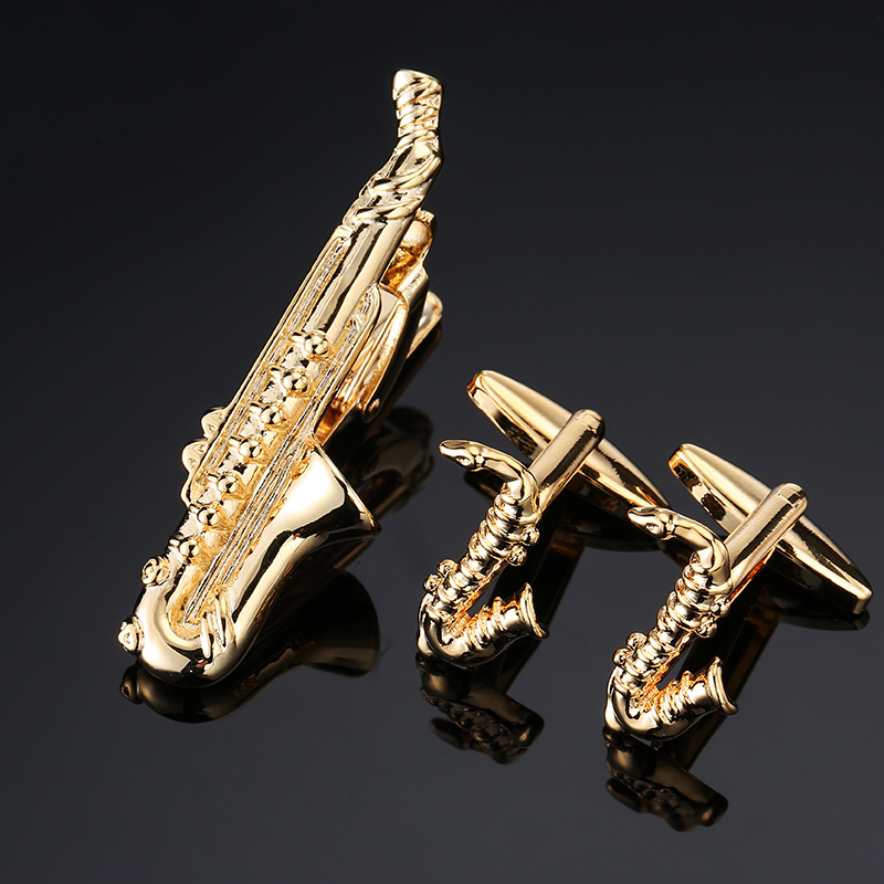 High Quality Cuff links neckti - Tie Bar Set Gift 评论和价格